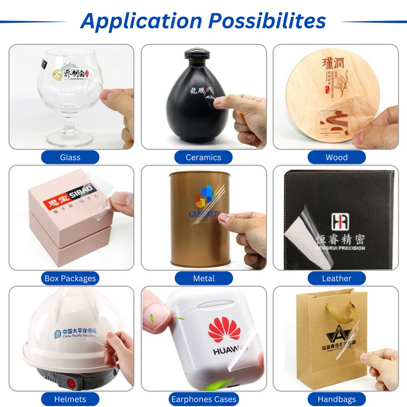 Load image into Gallery viewer, UV DTF Printing on Wood Glass Ceramics Metal Box Healmets Earphone Cases Handbags