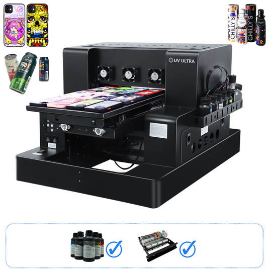 UV ULTRA A3 L805 UV Printer (Flatbed UV LED Printer) Bundle