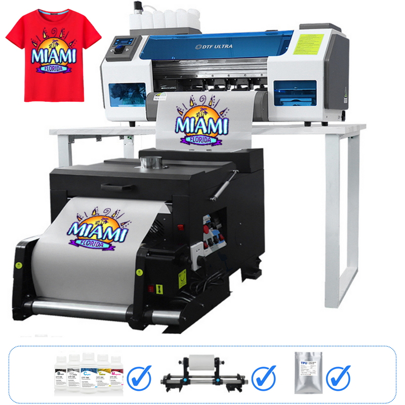 Load image into Gallery viewer, DTF ULTRA A3 XP600 Dual Head DTF Printer (Direct to Film Printer) Bundle + Powder Curing Shaker Machine
