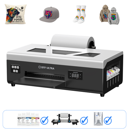 DTF ULTRA A4 L800 DTF Printer (Direct to Film Printer) Bundle