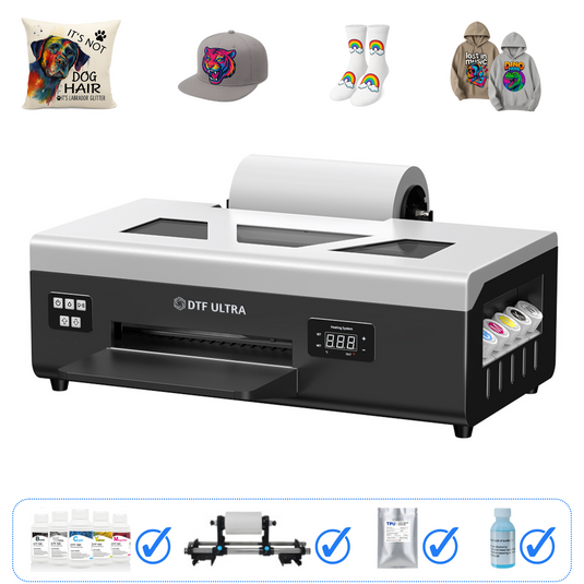 DTF ULTRA A4 L800 DTF Printer (Direct to Film Printer) Bundle
