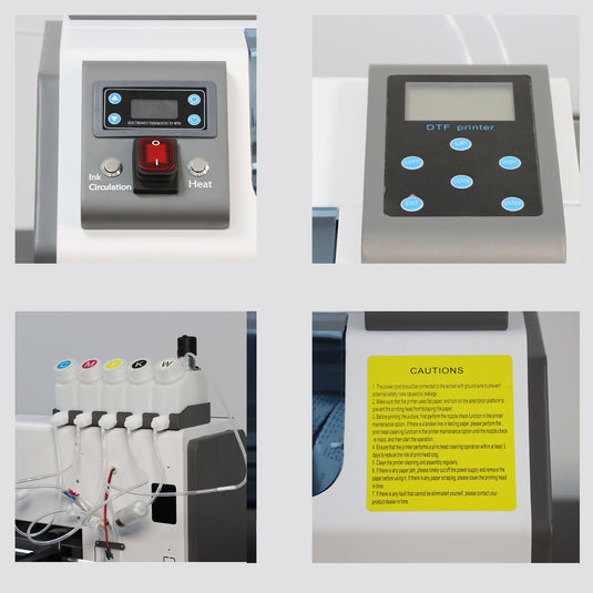 DTF ULTRA A3 XP600 Dual Head DTF Printer (Direct to Film Printer) Bundle & Oven
