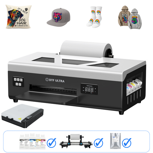 DTF ULTRA A4 L800 DTF Printer (Direct to Film Printer) Bundle & Oven