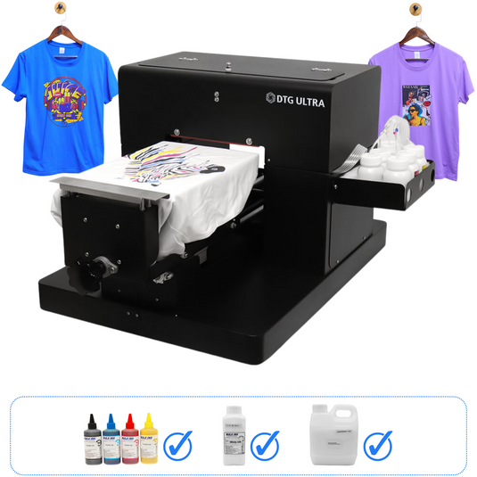 DTG ULTRA A4 L805 DTG Printer (Direct to Garment Printer) Bundle