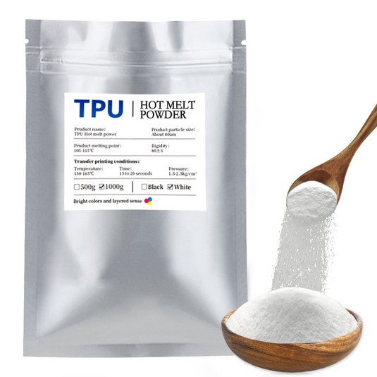 1KG White DTF Powder Direct to Film Printing